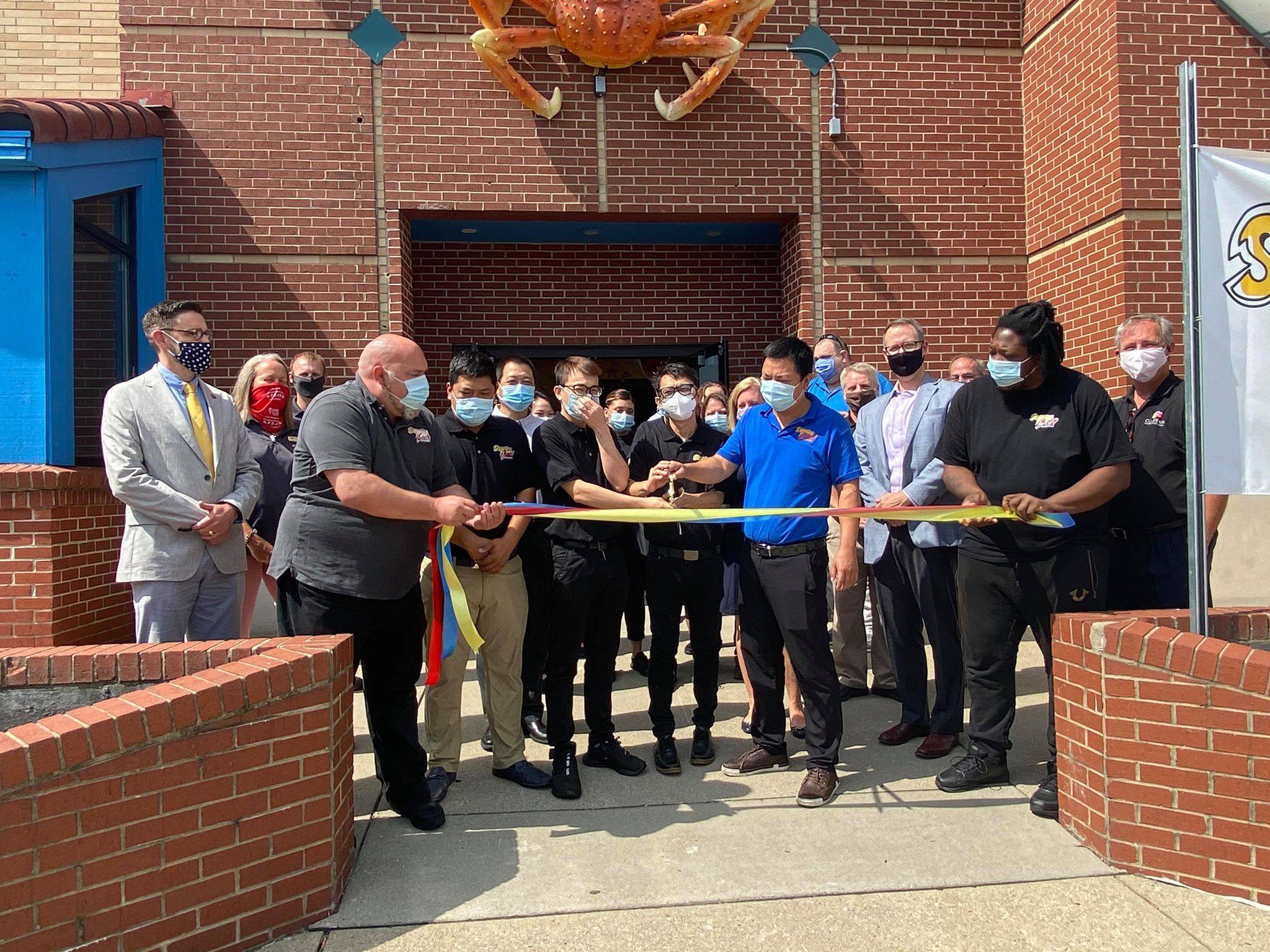 Storming Crab Ribbon Cutting